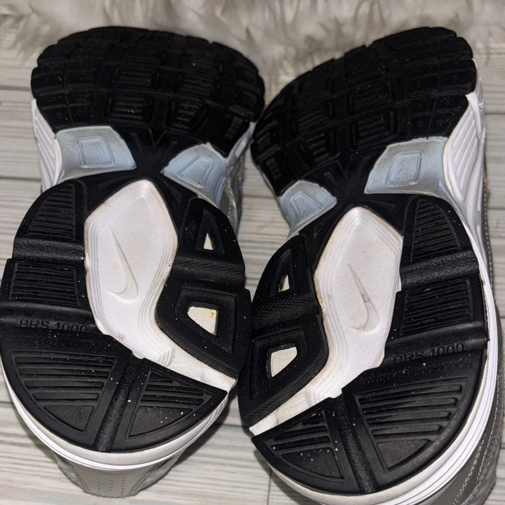 Nike Initiator Metallic Silver Ice Blue Sneakers Athlesuire Women’s Size 10 - Picture 9 of 10